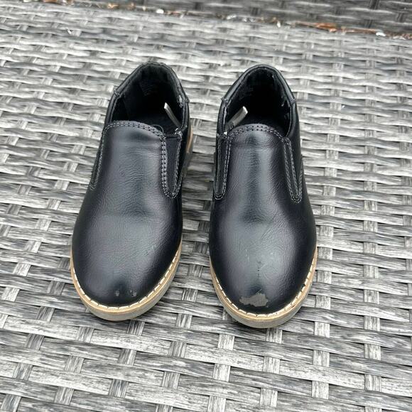 Cat & Jack Toddlers Neal Loafers slip on Shoes Size‎ 8 Black - Picture 5 of 9